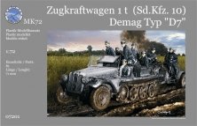 1/72 Sd.Kfz.10 Demag Typ D7