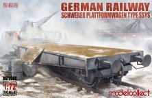 1/72 Railway Schwerer Plattformwagen Type SSys