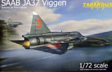 1/72 SAAB JA37 Viggen Swedish AF Fighter