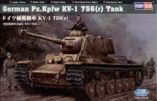 Hobby Boss Pz.Kpfw KV-1 756(r) Captured Soviet Tank 1/48