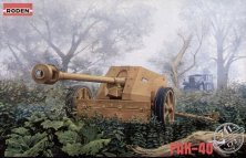 Roden 1/72 Canon de campagne allemand PaK-40 WWII