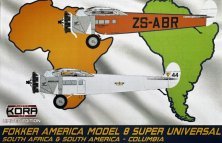 KORA Model Fokker America Model 8 US Firms 1/72