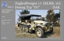 1/72 Sd.Kfz.10 Demag Typ D7 (German Africa Korps)