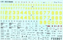 1/72 Douglas C-47 / DC-3 Stencils