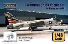 1/48 F-8 Crusader J57 Engine Nozzle set