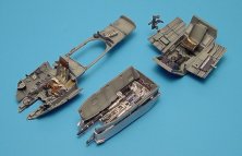 Aires Upgrade set: Me 410A cockpit set  & gun bay