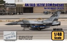1/48 AN/ALQ-167(V) ECM Pod set for US Navy