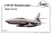 Planet 1/72 Republic XF-91 III Thunderceptor Radar