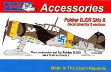 1/72 Fokker D.XXI Finnish decal with resin parts