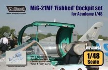 1/48 MiG-21MF 'Fishbed' Cockpit set (Academy)