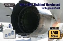 1/48 MiG-21MF 'Fishbed' Nozzle set (Academy)
