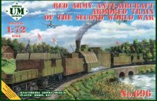 1/72 Red army anti-aircraft armored train WWII