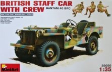 1/35 British Staff Car w/ crew BANTAM 40 BRC