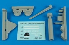 1/32 USAF Flightline 50 lb. CO2 extinguisher  wheeled