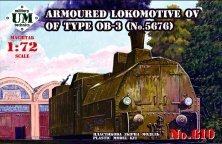 1/72 Armored locomotive OB of type OB-3