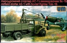 1/48 Airfield starter AS-1 with Soviet Fighter Yak-1B