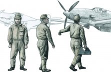 1/72 Japanese Army AF Mechanics WWII