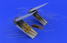 1/48 General-Dynamics/Lockheed-Martin F-16 air brakes (Tamiya)