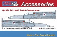 1/72 IAI Kfir RC-2 with Tsniut Camera nose