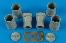 1/72 Su-27 Flanker B exhaust nozzles (TRUMP)