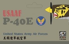 1/144 Curtiss P-40E USAAF
