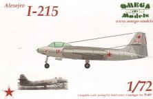 D�cals Alexejev I-215 1/72 Russie Omega Models