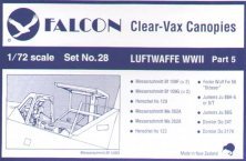 Falcon 1/72 Luftwaffe WWII Part 5 Canopies Vacuform�es