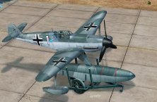 1/48 Messerschmitt Bf-109W-2 float plane