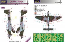 1/32 Mask Ju 87A Stuka Camouflage pattern for Trumpeter