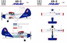 1/48 Decal AN-2 Malv Aero Club