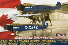 1/72 Canadian Vickers Super Universal-early Float, ski service