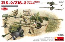1/35 ZIS-2/ZIS-3 with Limber & Crew