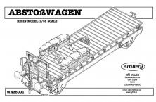 1/35 Abstoswagen rear/front wagon