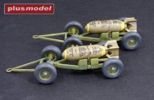 1/48 Bomb Trailer Mk.2, 4 pcs.