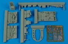 1/48 A6M5 Zero cockpit set (TAM)