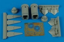 1/72 F-22A Raptor exhaust nozzles (Fujimi)