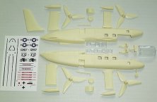 1/72 Curtiss-Wright X-19 Tilt-propellers Vtol experiment