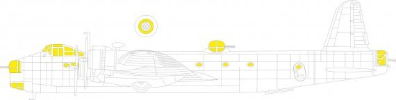 Mask 1/72 Stirling Mk.III