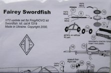 1/72 Update set for Fairey Swordfish (FROG/NOVO)