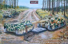 1/35 28cm Sturmmrser 38&Munitionwagen Ktzchen 38