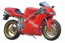 Tamiya 1/12 Ducati 916 Motorcycle Kit Tamiya 1/12 Ducati 916 Motorcycle Kit