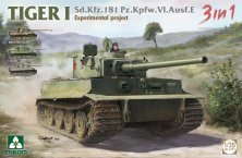 1/35 German Army WWII Tiger I Experimental Project Heavy Tank