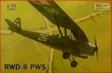 1/72 RWD-8 PWS Polish trainer plane (military version)