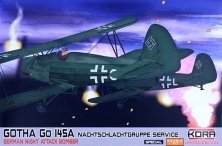 1/72 Gotha Go 145A Night Attack Bomber