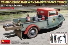 1/35 Tempo E400 Railway Mainten.Truck with Personnel