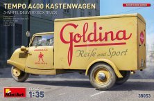 1/35 Tempo A400 Kastenwagen 3-Wheel Delivery Box Truck