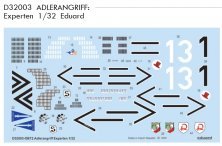 1/32 Decals ADLERANGRIFF: Experten