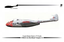 1/72 de Havilland Vampire F.3