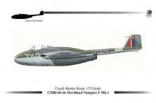 1/72 de Havilland Vampire F.1 (new mould)