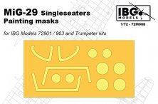 1/72 MiG-29 Painting mask